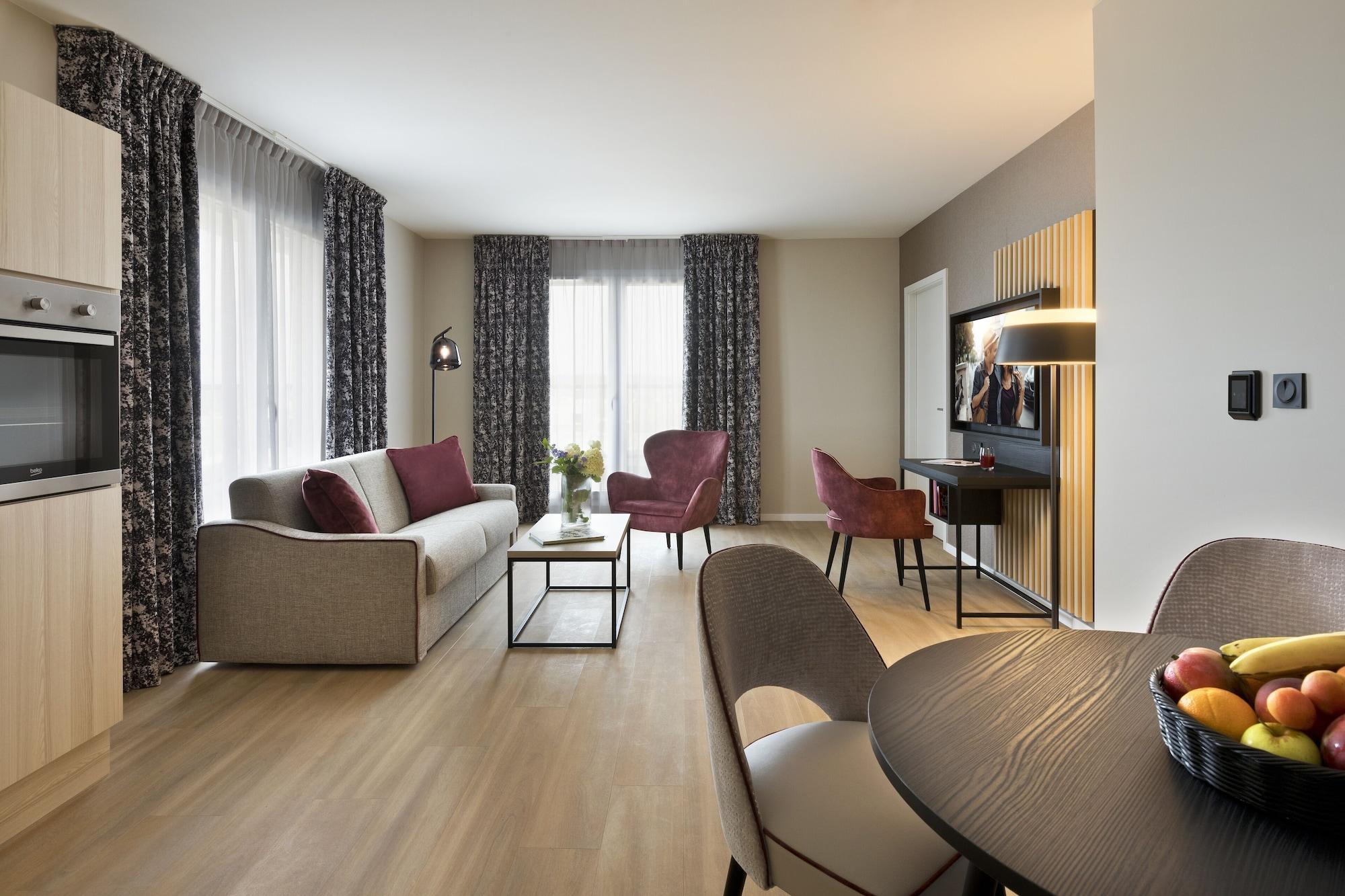 Citadines Eurometropole Strasbourg Aparthotel Bagian luar foto