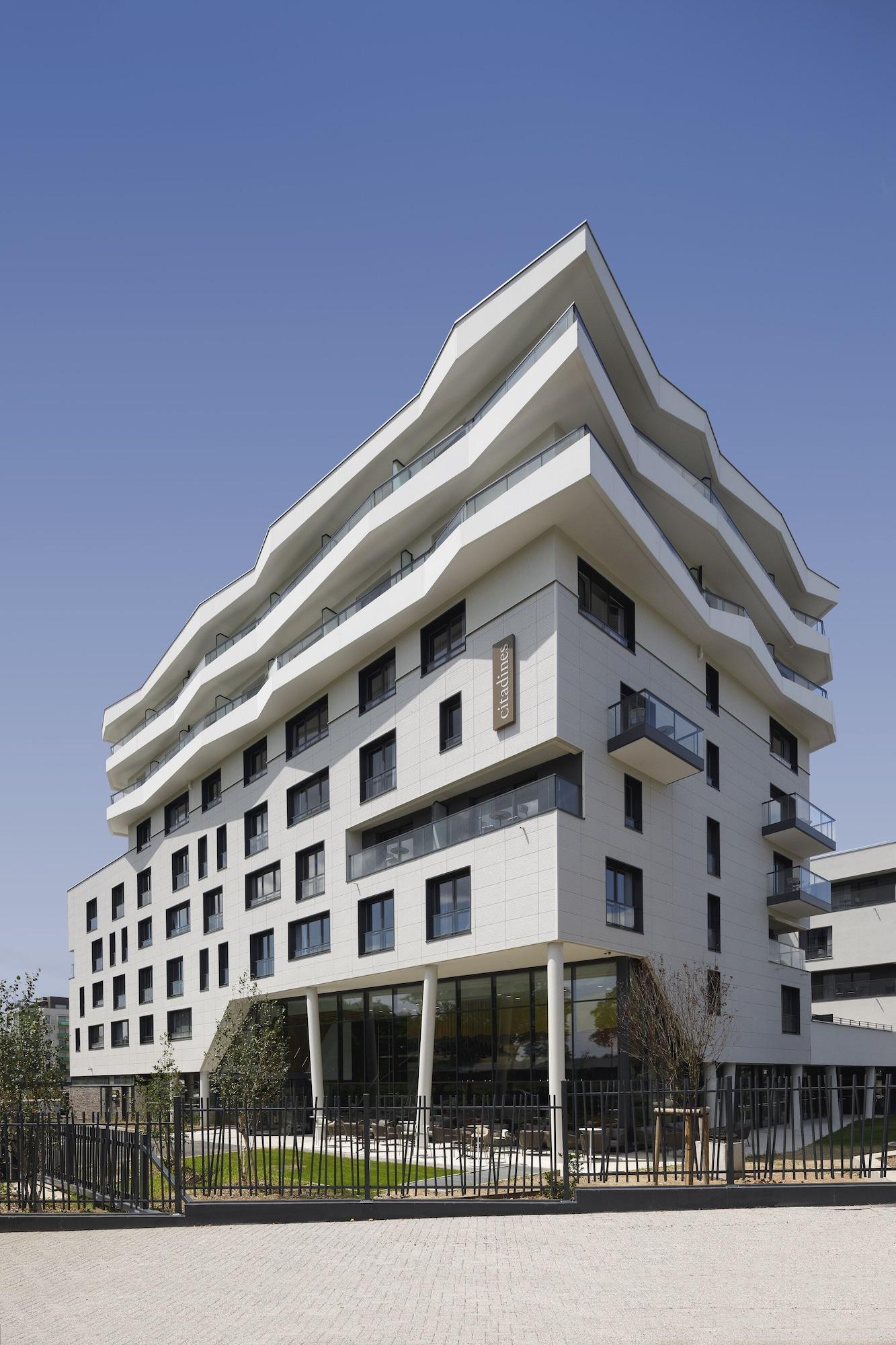 Citadines Eurometropole Strasbourg Aparthotel Bagian luar foto